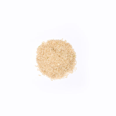 White brown rice